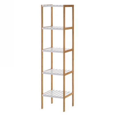 Marilee 34cm W Solid Wood Shelving Unit