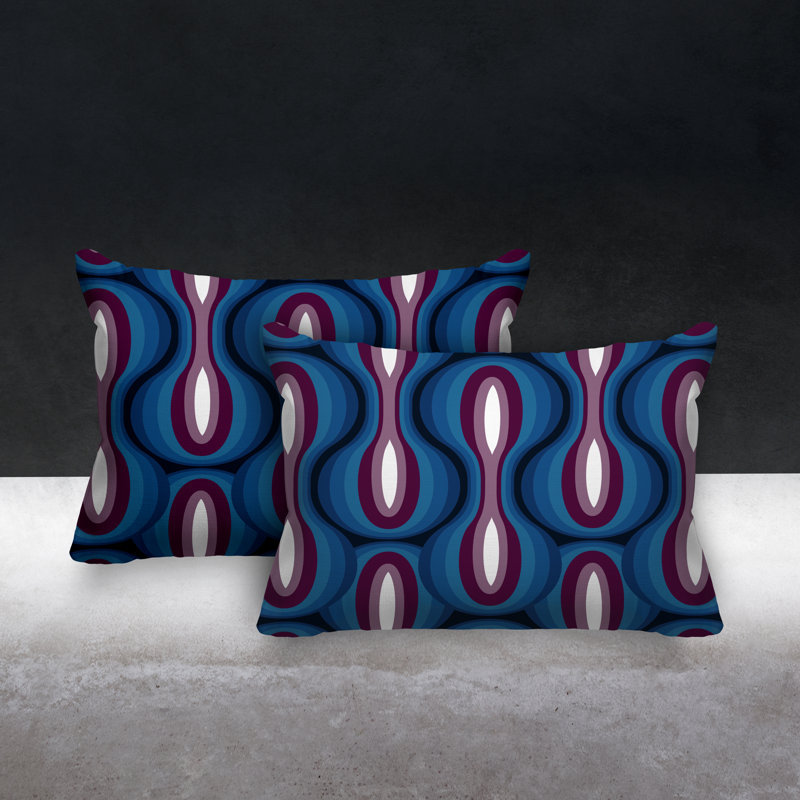  Coussin intérieur / extérieur Lumbar, Mauve