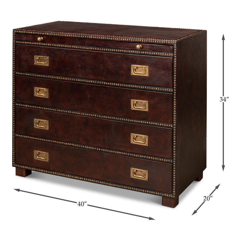 Studded Gentlemans Storage Cabinet
