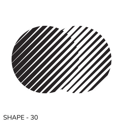 Geometric Shape - Wrapped Canvas Print