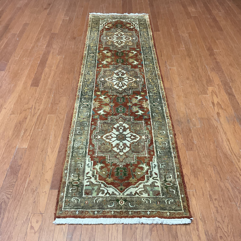  Handmade Serapi Wool Runner