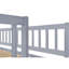 Base de lit plateforme confortable avec tête de lit capitonnée et support solide
