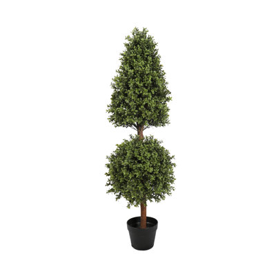 UV Boxwood Mixed Cone And Ball Topiary - 48 Inch