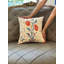 Turkish Fine Silk tropical Pillow 24"