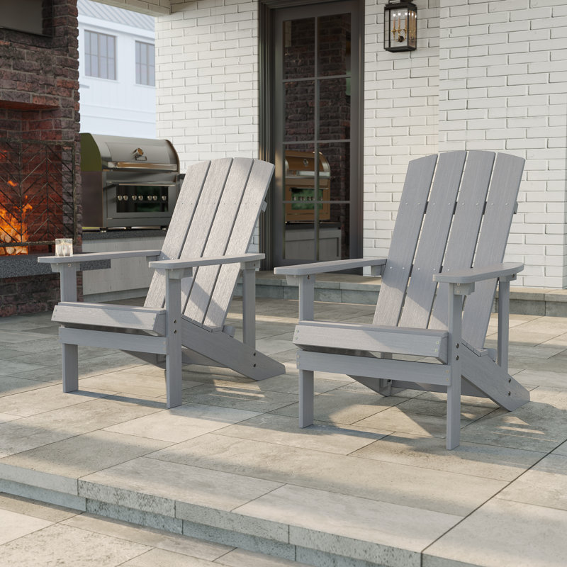 Fauteuil Adirondack de la collection SAMPS, Gris clair
