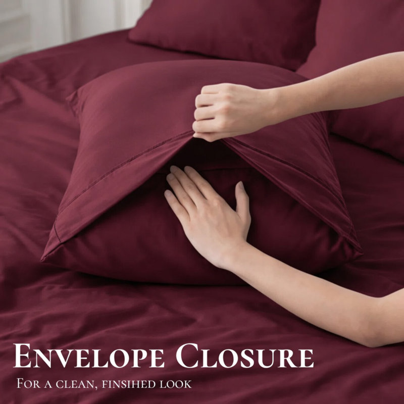 Ensemble de draps en bambou ultra doux - ensemble de 4 pièces - infroissable - feuilles de refroidissement avec poches profondes