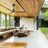 60 Inch 3 Solid Wood Blade DC Motor Ceiling Fan Decorate For The Living Room With Light