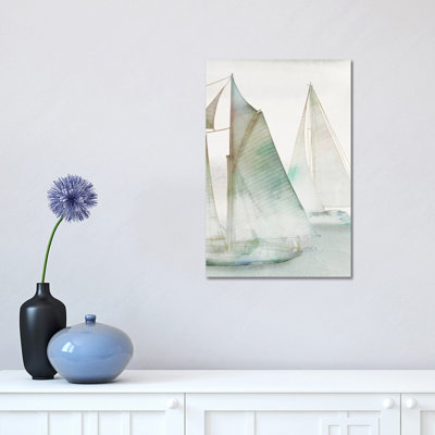 Glide III 1 Piece Wrapped Canvas Painting