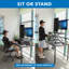 Mount-it Multi-Screen Floor Stand Mount
