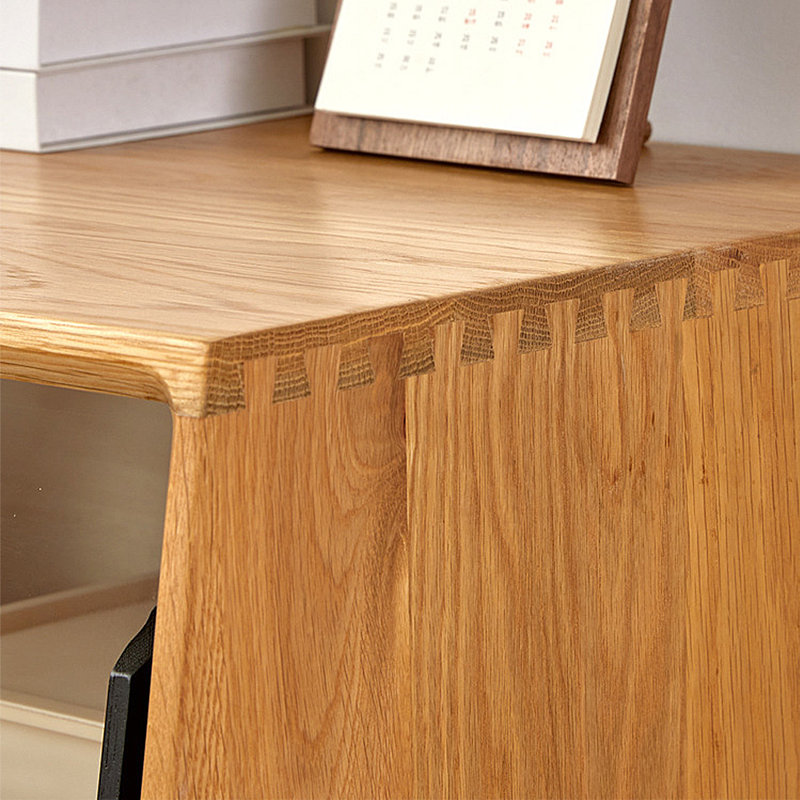 Meuble de rangement moderne et minimaliste pour meuble télé, H 17,72 po x L 94,49 po x l 18,5 po