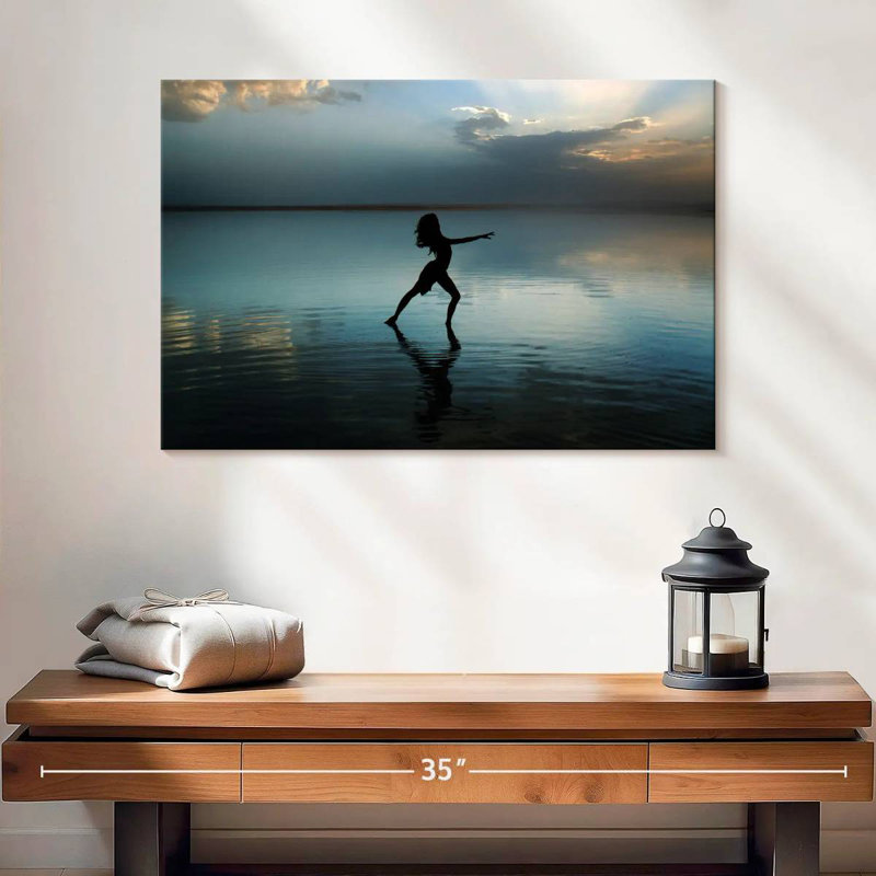 Danseur de ballet Enn Lake, H 16 po x l 24 po