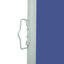 Arlmont & Co. Patio Retractable Side Awning 66.9"X118.1" Blue
