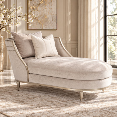 Chaise longue London Place, parchemin