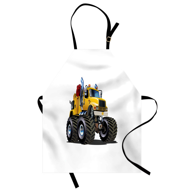 No Pattern Bib Apron