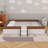 Upholstered Daybed Frame With Fence And Stairs-1697866049