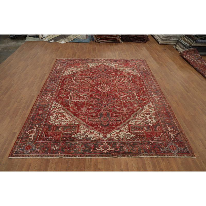 Tapis à motif géométrique 9 x 11