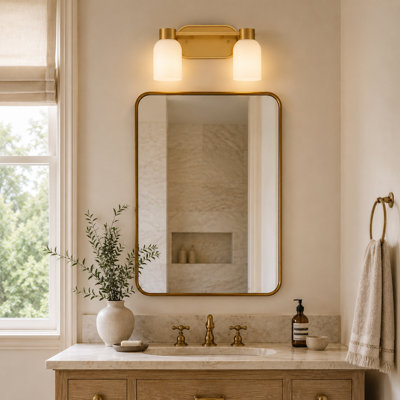 Éclairage pour meuble-lavabo à 2 lumières à intensité variable