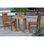 Montage Saratoga 3 Piece Teak Dining Set