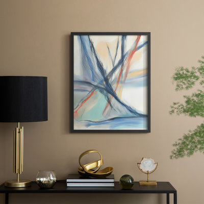 ABSTRACT Series DCC XXII, reproduction encadrée - bois massif