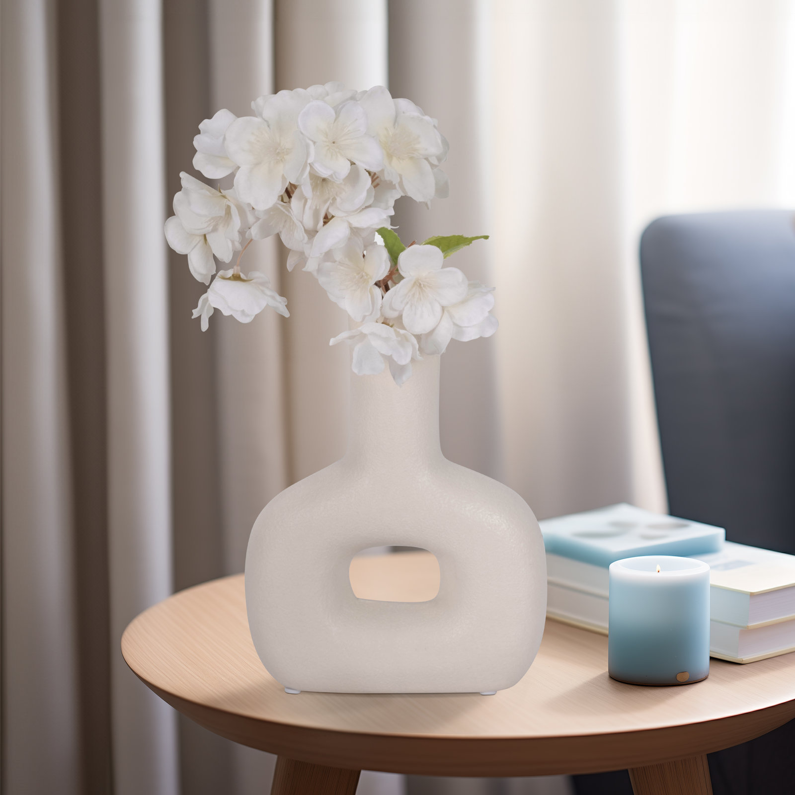 Rachael Table Vase, Cotton