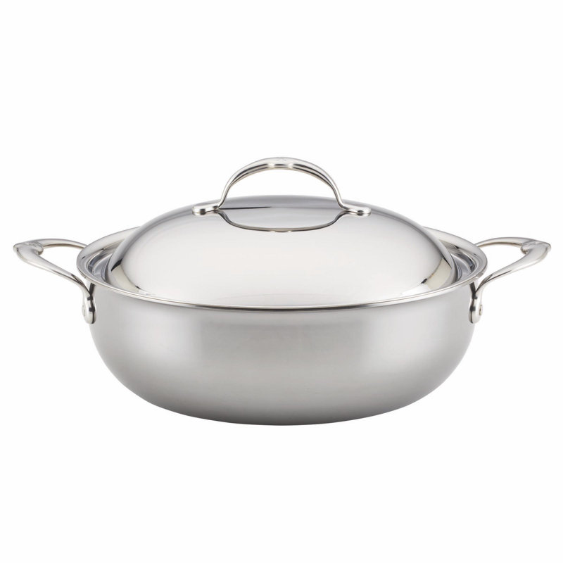 Hestan NanoBond 5 QT Dutch Oven w/ Dome Lid