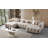 Iris Sand Boucle Double Chaise Sectional