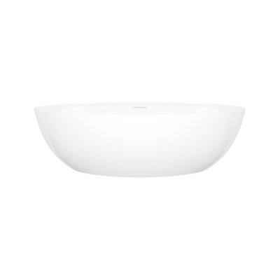 Corvara Oval 21-5/8" Vessel Lavatory Sink  in Volcanic Limestone with Internal Overflow
