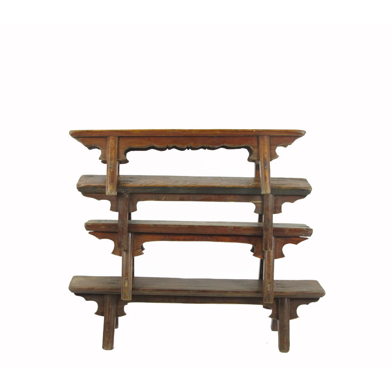 Asian Classic Solid Wood Dining Bench