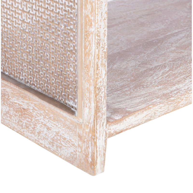 Bibliothèque étagère Dianella, Blanc, (3 tablettes) H 46,1 po x l 19,7 po x P 11,6 po