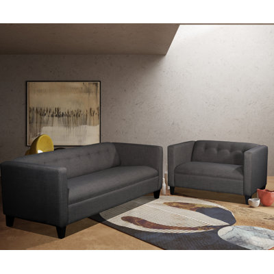 Gunbiorgh 2 Piece Foam Living Room Set by Latitude Run
