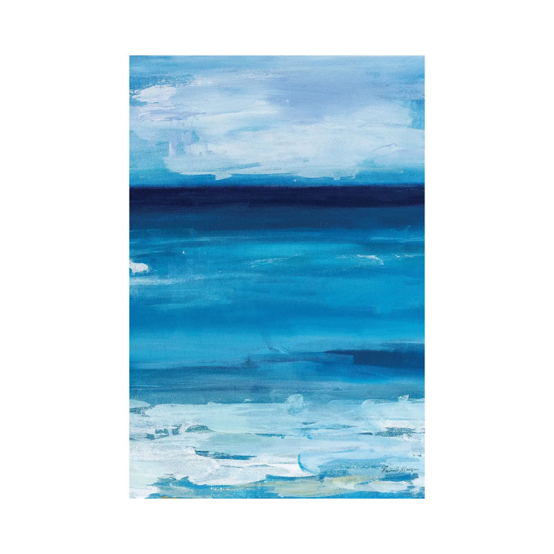 «Ocean Life», reproduction d'art murale encadrée, H 26 po x l 18 po, Toile tendue, Ne s’applique pas