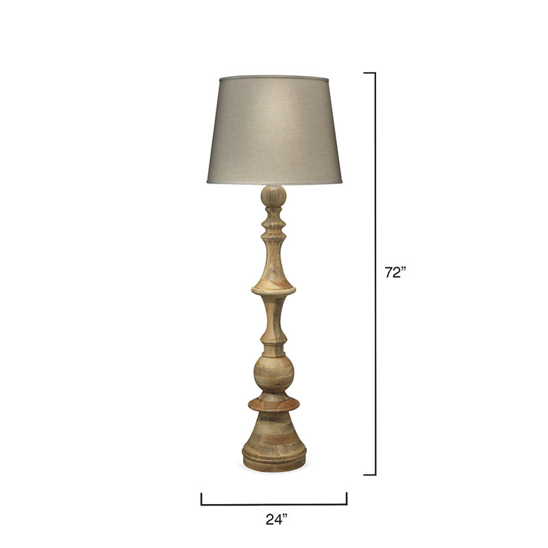 Lampe sur pied 72 po Loomlan