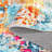 Washable Area Rug, Modern Abstract Low Pile Non-Slip Foldable Pearl Velvet Artistic Landscape Carpet, Multi-Color, 10'x13'-406639488-406639502