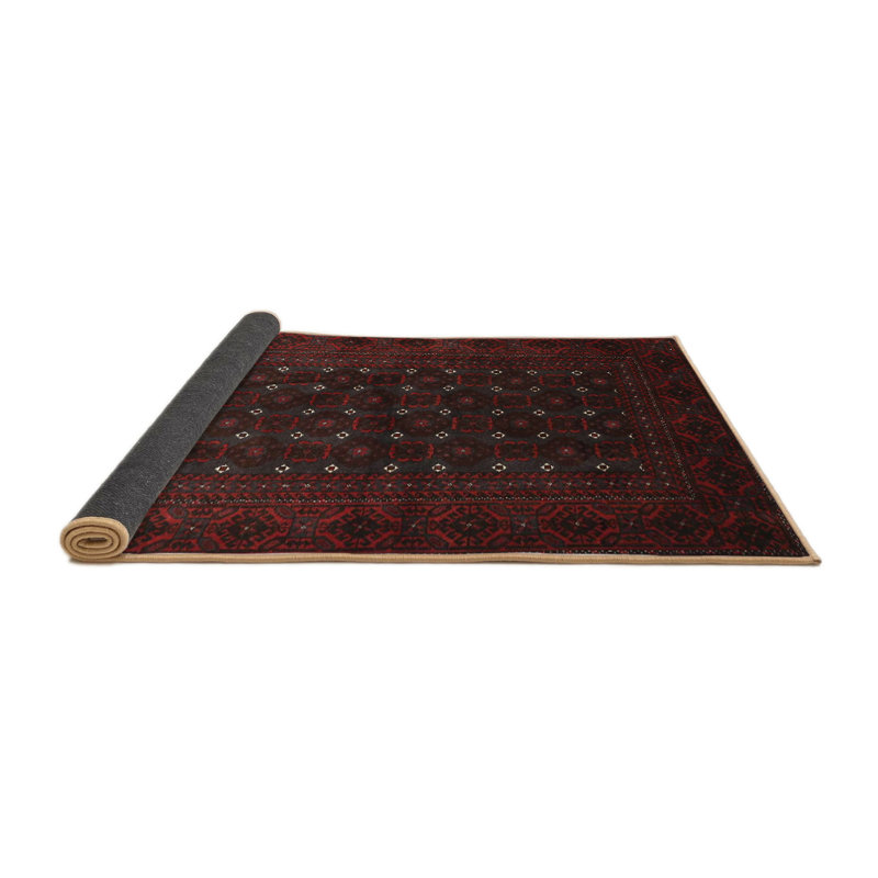 Tapis rouge à motif sud-ouest, Rond 6 pi