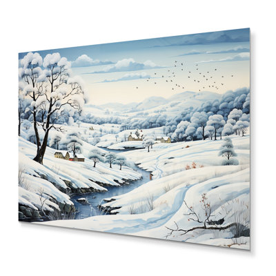 " Countryside Snowy Minimalism Winter IV "