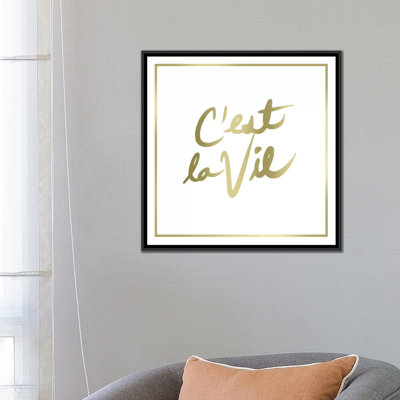 " Cést La Vie Border " by PI Studio
