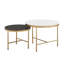 Ensemble de tables basses modernes avec conception et fabrication