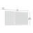 Wood Wall-Mounted Pegboard With Storage, White