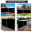 Double auvent de jardin pour terrasse