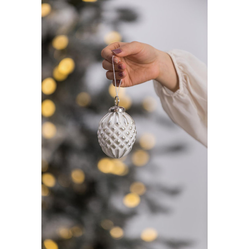 Boules de Noël en verre Naomi