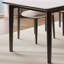 Table de roche en bois massif noir-106232359