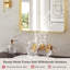 Leaderville Aluminum Framed Shatterproof Rust-Resistant Bathroom Mirror-578420645-567736601-578420669