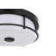 Plafonnier encastré noir de 12 po Kolson-934091306-934091302
