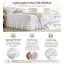 Jupe de lit simple en voile de coton Greenland Home Fashions 39 x 75 + 18-1507661967-1507661965-1507661962