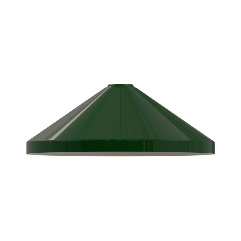 19 cm H Cone Lamp Shade ( Screw On ), Green