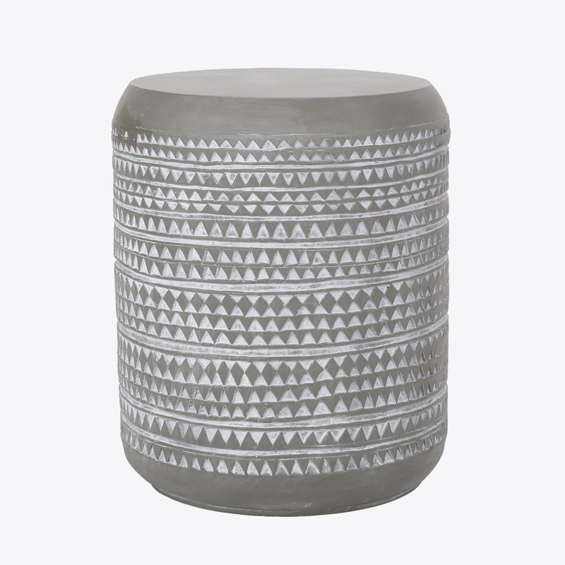 Outdoor LightWeight Concrete Side Table