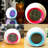 Electric Tabletop Clock in White with Alarm