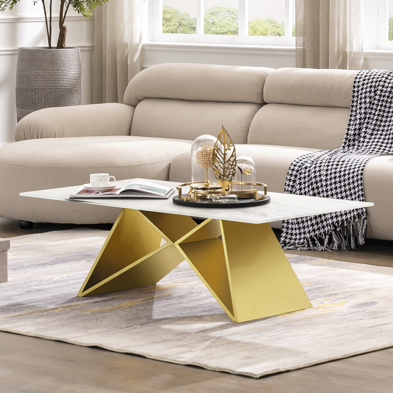 Table basse Azareah, Or