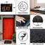 Tapis de porte Shelter Coconut imprimé Paris C'est Ici 24 x 16 - noir