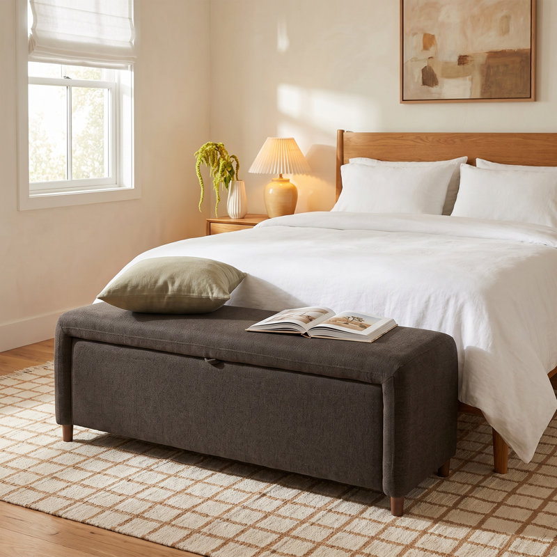 Leif Kowal Storage Bench, Moss